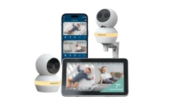 7” Smart Wi-Fi Baby Monitor with 2 Cameras
